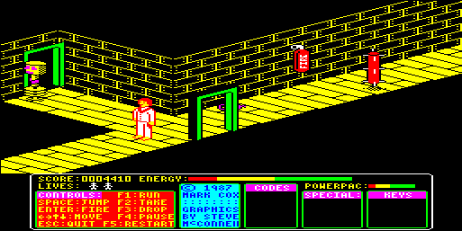 Alien Hijack 3D Arcade Game for Sinclair
QL