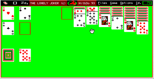 The Lonely Joker Card Game for Sinclair
QL